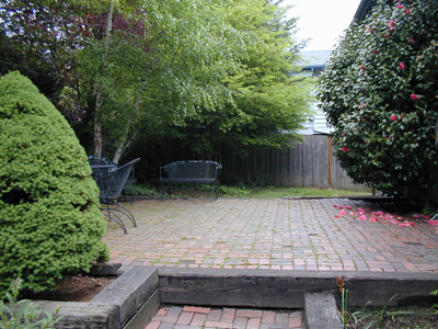 Redmond Estates backyard